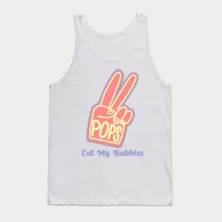 eat my bubbles, swim fast, swimmer joke Tank Top